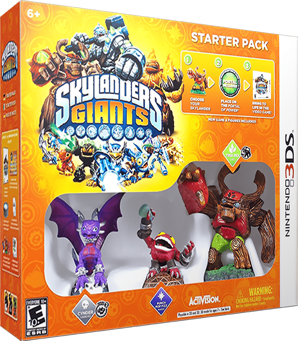Skylander's Giants Portal Owners Pack box art for Nintendo 3DS